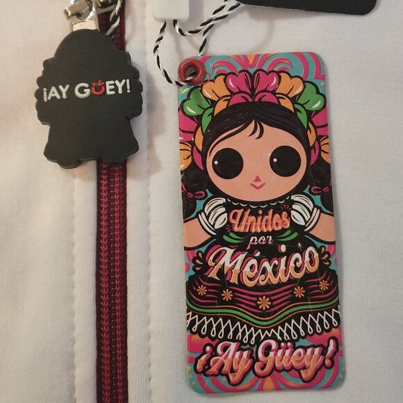 ¡Ay Güey! Hoodie Zip-Up Jacket (Medium)